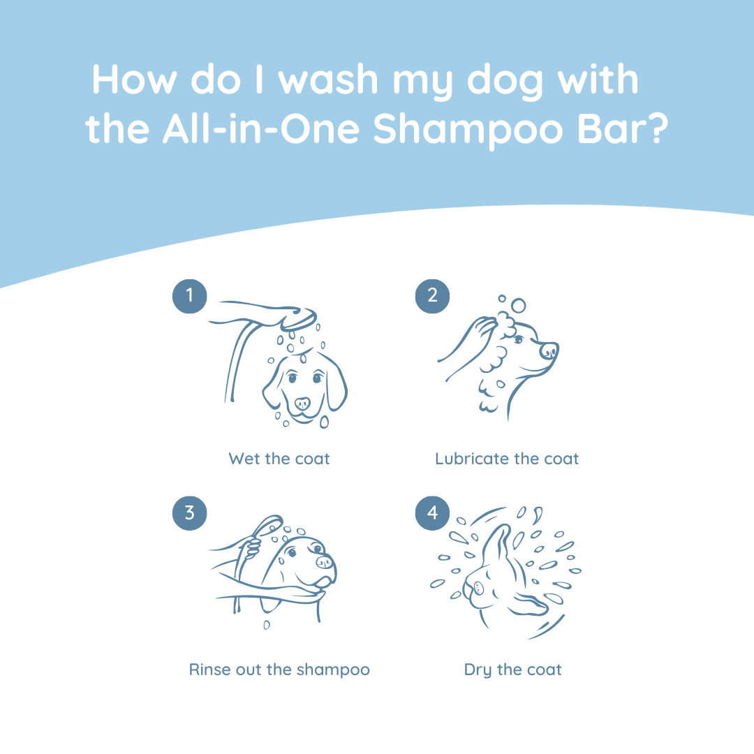 Shampoo Bar voor Honden - All-in-One - Plasticvrij